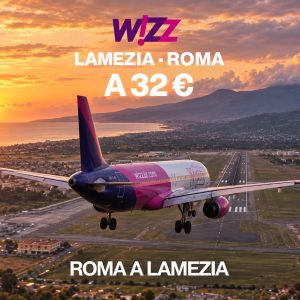 Voli Roma-Lamezia con Wizz Air a 32 euro, Occhiuto: ‘Promessa mantenuta’