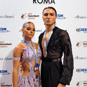 Matteo Amodeo e Siria Campagner portano Reggio sul podio agli Internazionali di Danza Sportiva