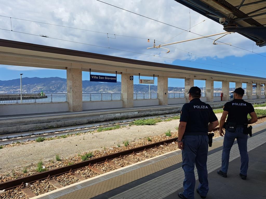Arresto Polfer Villa San Giovanni per evasione
