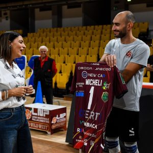 Visita speciale per la Domotek in attesa della prima in campionato