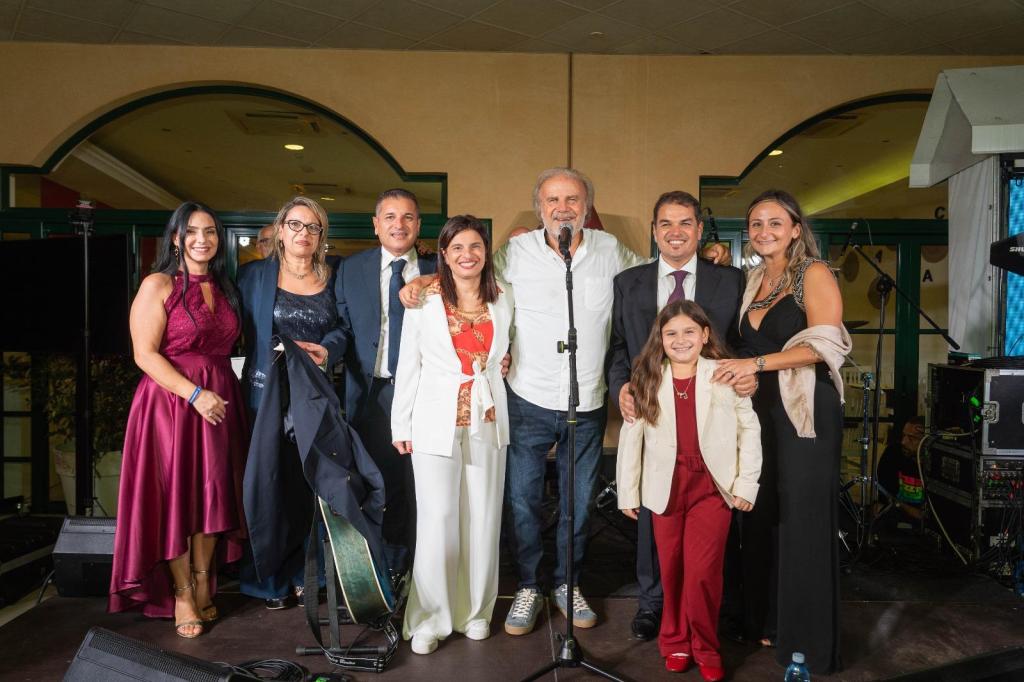 Famiglia Barreca con Jerry Calà esimo Redel
