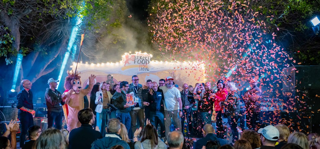 La festa sul palco