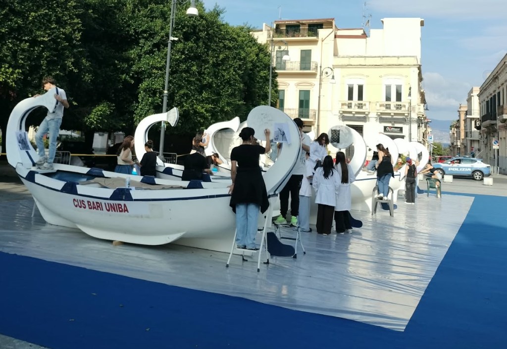 Pitturazione barche Regata Mediterraneo