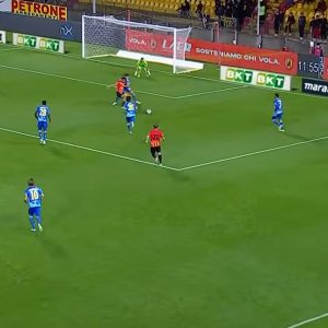 Benevento-Catanzaro: momenti di preoccupazione per il reggino Gabriel Arditi
