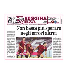 Forza Reggina, disponibile l’edizione contro il Ragusa: ‘Non basta più sperare negli errori altrui’