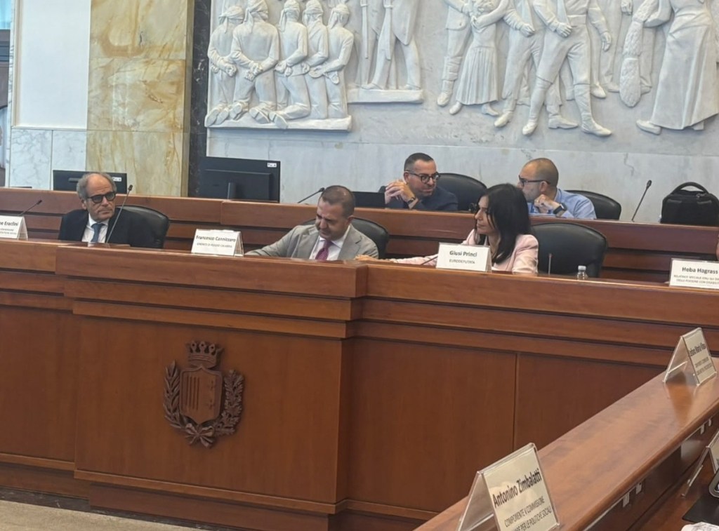 giusi princi francesco cannizzaro tavolo relatori