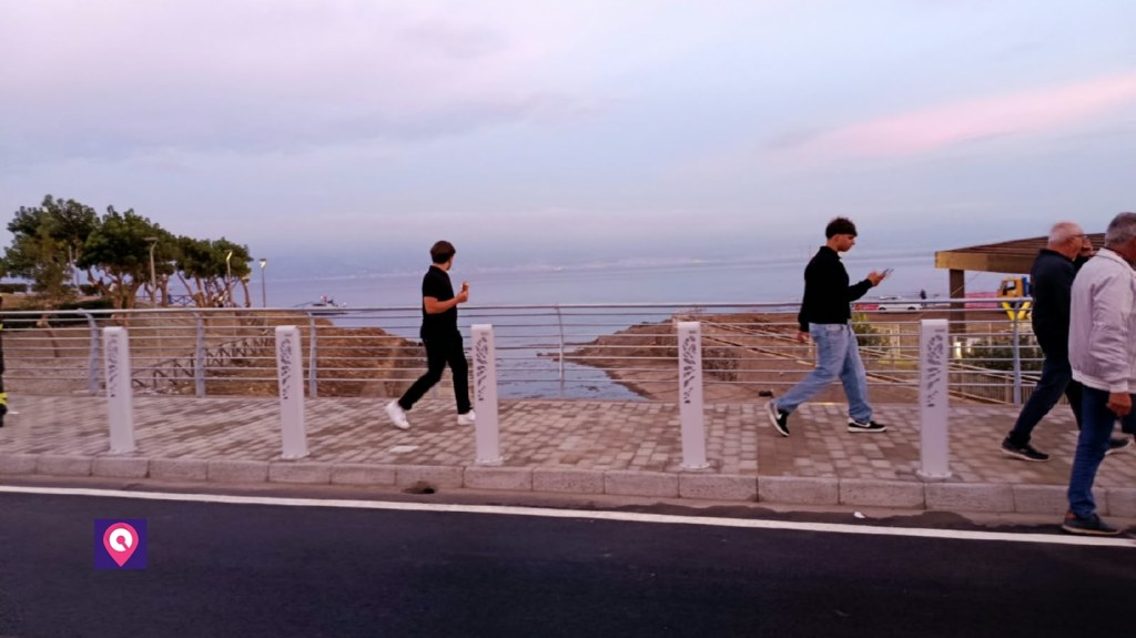 inaugurazione ponte calopinace ()