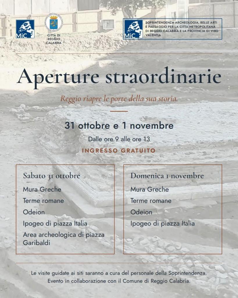 locandina apertura straordinaria cultura