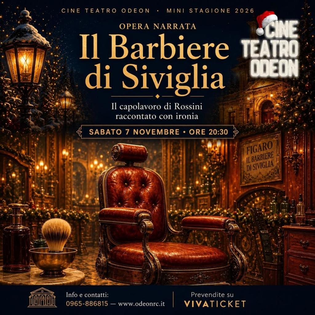 locandina barbiere di siviglia