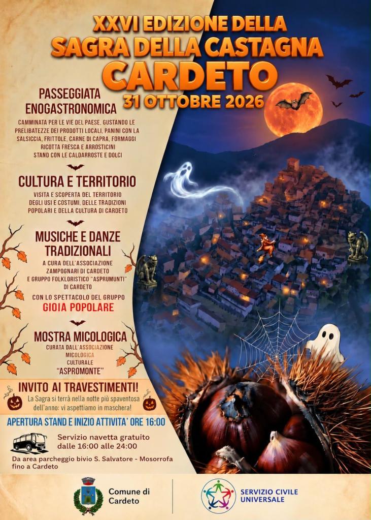 locandina sagra castagna cardeto