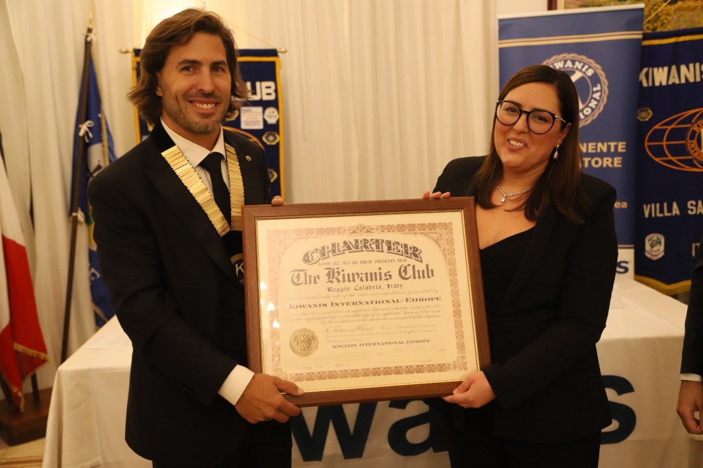 passaggio presidente Kiwanis Reggio Calabria Alessandro Rossi ()
