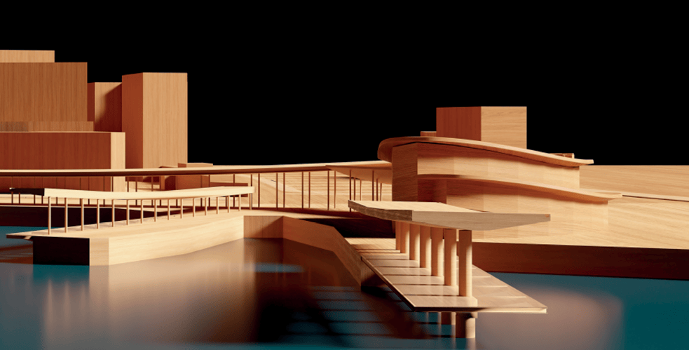 progetto nuovo pontile terminal aliscafi porto