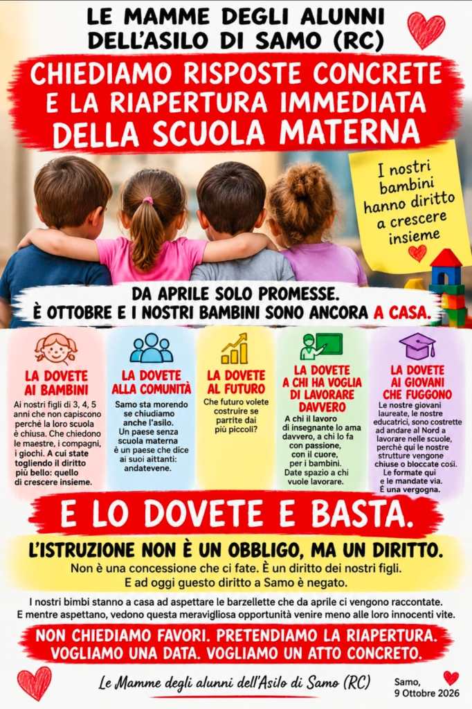 scuola matrna samo volantino
