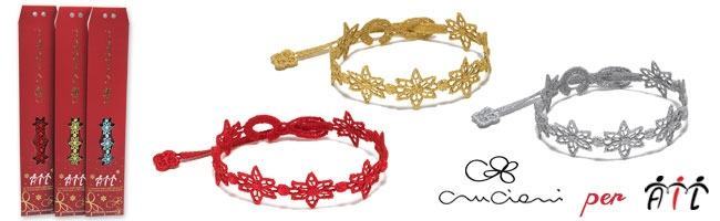 Bracciale La Buona Stella di Cruciani a sostegno dell'AIL