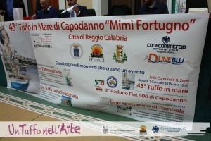 Il Tuffo in mare di Capodanno Mimì Fortugno al Lido Comunale di Reggio Calabria
