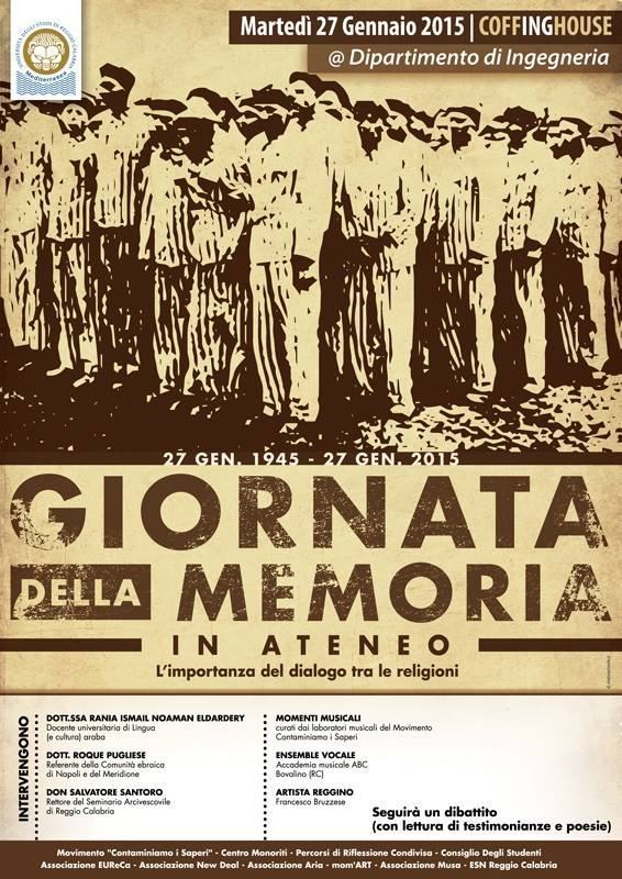 Giornata della memoria in Ateneo”: la seconda edizione all’Università mediterranea di Reggio Calabria.