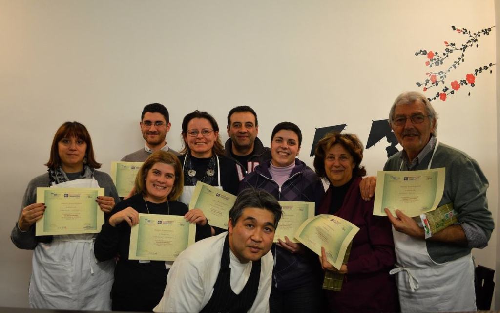 Grande successo per il corso di cucina giapponese organizzato da Cefcom e dall’Associazione International House di Reggio Calabria.